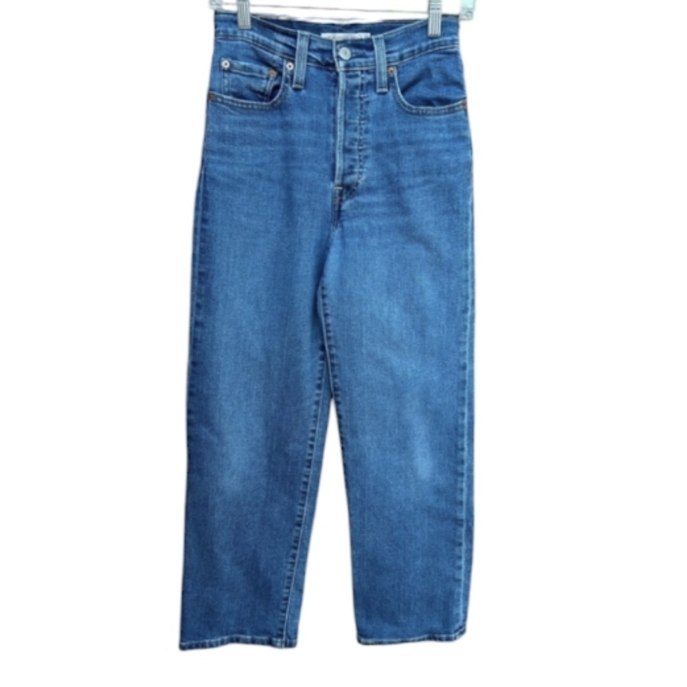 Levi's Premium Ribcage Straight Ankle Women’s Jeans, Size 27 - Picture 4 of 9